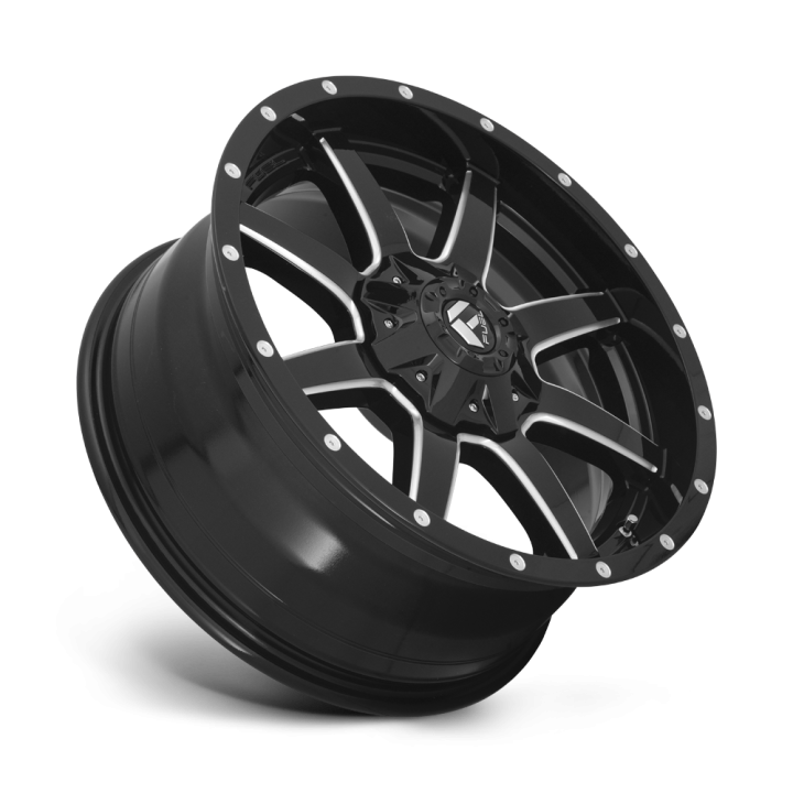 Felga aluminiowa D610 MAVERICK Gloss Black Milled FUEL - ujęcie 2