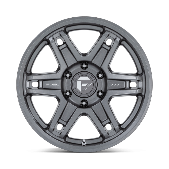 Felga aluminiowa D838 SLAYER Matte Gunmetal FUEL - ujęcie 2