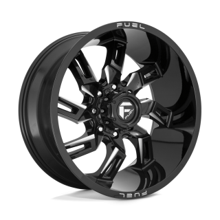 Felga aluminiowa D747 LOCKDOWN Gloss Black Milled FUEL