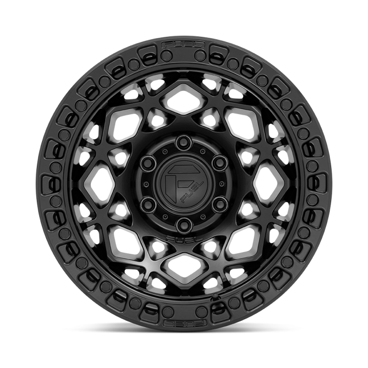 Felga aluminiowa D786 UNIT Matte Black W/ Matte Black Ring FUEL - ujęcie 3