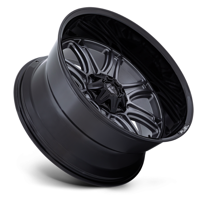 Felga aluminiowa DARKSTAR Matte Gunmetal W/ Black Lip FUEL - ujęcie 2