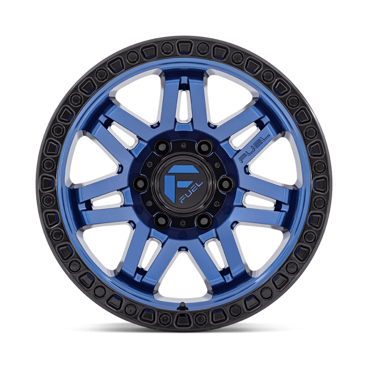 Felga aluminiowa D813 SYNDICATE Dark Blue W/ Black Ring FUEL - ujęcie 2