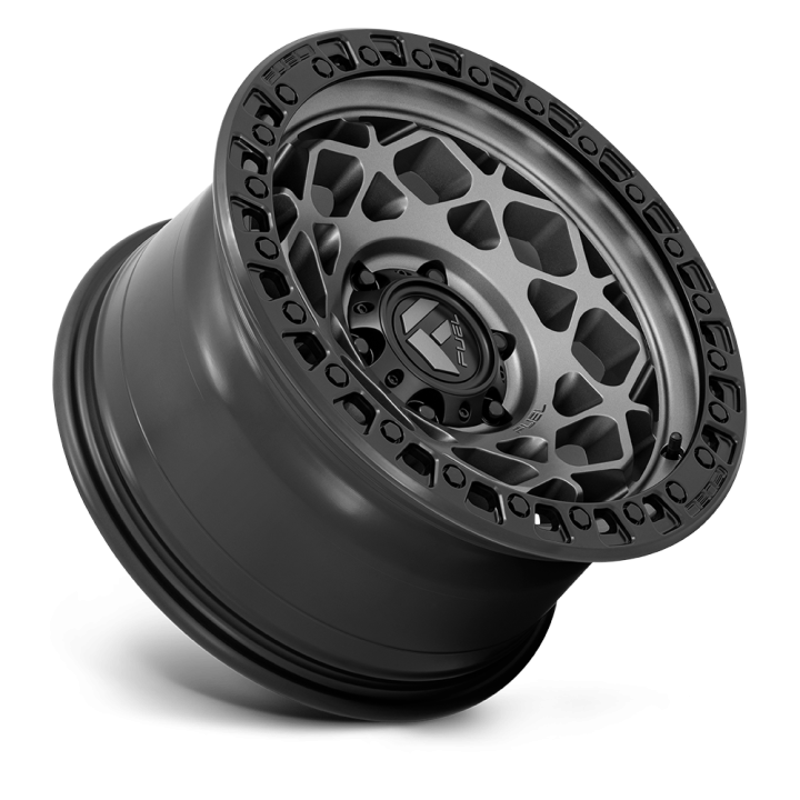 Felga aluminiowa D784 UNIT Gunmetal W/ Matte Black Ring FUEL - ujęcie 3