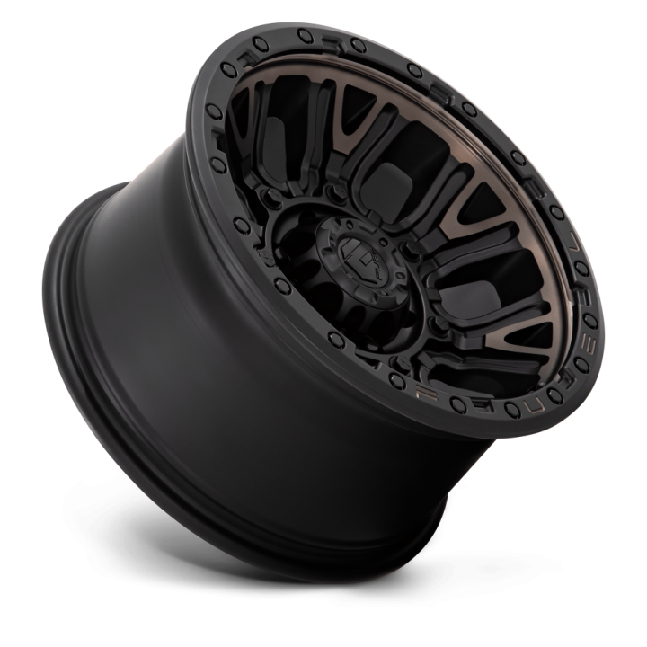 Felga aluminiowa D824 TRACTION Matte Black W/ Double Dark Tint FUEL - ujęcie 2