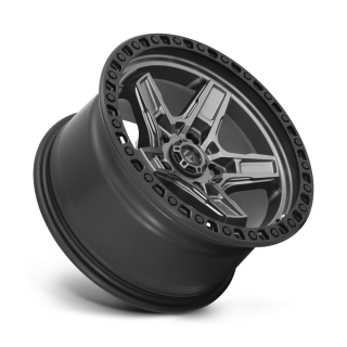 Felga aluminiowa D698 KICKER Matte Gun Metal Black Bead Ring FUEL - ujęcie 2