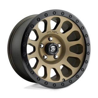 Felga aluminiowa D600 VECTOR Matte Bronze Black Bead Ring FUEL