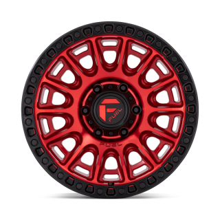 Felga aluminiowa D834 CYCLE Candy Red W/ Black Ring FUEL - ujęcie 2