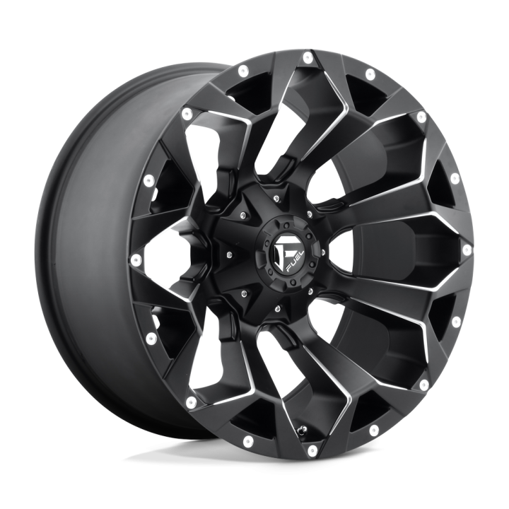 Felga aluminiowa D546 ASSAULT Matte Black Milled FUEL