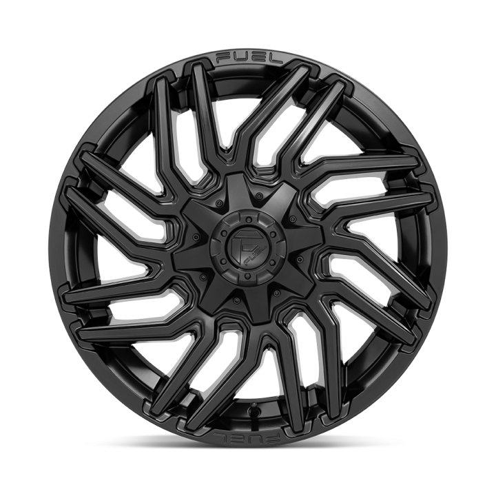Felga aluminiowa D775 TYPHOON Matte Black FUEL - ujęcie 2