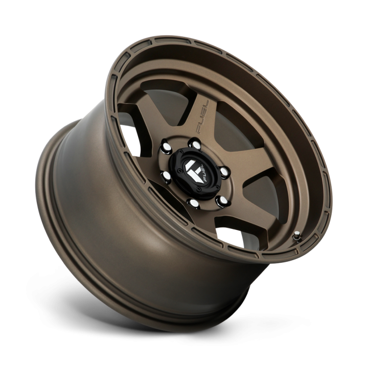 Felga aluminiowa D666 SHOK Matte Bronze FUEL - ujęcie 3