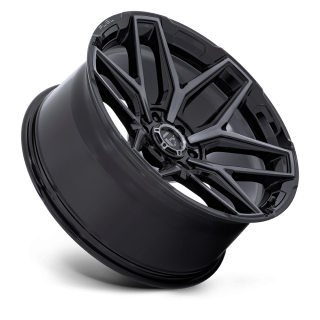 Felga aluminiowa FLUX Gloss Black Brush Fc Gray Ddt FUEL - ujęcie 2