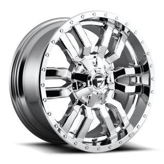 Felga aluminiowa D631 SLEDGE Chrome Plated FUEL