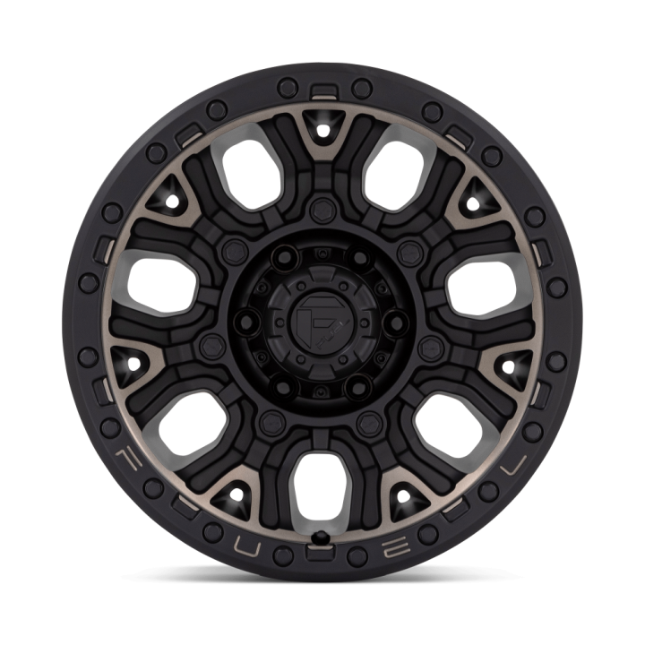 Felga aluminiowa D824 TRACTION Matte Black W/ Double Dark Tint FUEL - ujęcie 3