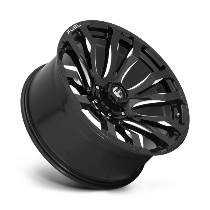 Felga aluminiowa D673 BLITZ Gloss Black Milled FUEL - ujęcie 2