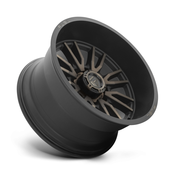 Felga aluminiowa D762 CLASH Matte Black Double Dark Tint FUEL - ujęcie 3