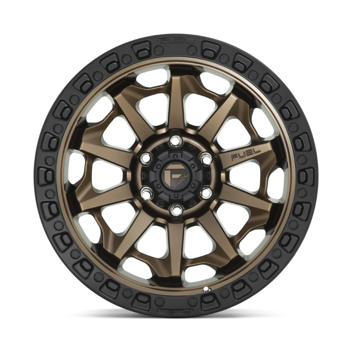 Felga aluminiowa D696 COVERT Matte Bronze Black Bead Ring FUEL - ujęcie 2