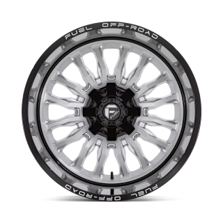 Felga aluminiowa D798 ARC Silver Brushed Face W/ Milled Black Lip FUEL - ujęcie 2