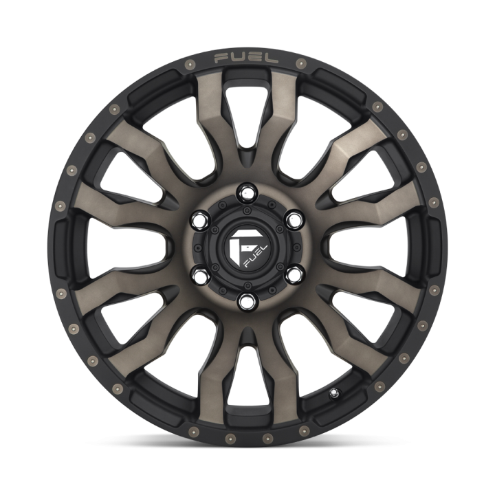 Felga aluminiowa D674 BLITZ Matte Black Double Dark Tint FUEL - ujęcie 2