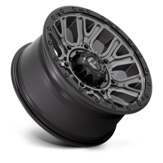 Felga aluminiowa D825 TRACTION Matte Gunmetal W/ Black Ring FUEL - ujęcie 2