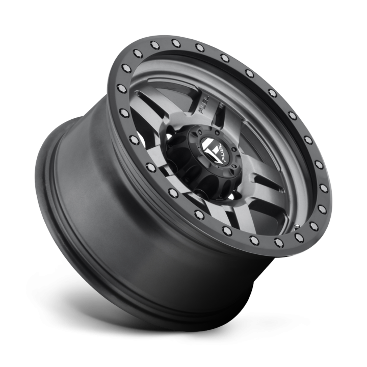Felga aluminiowa D558 ANZA Matte Gun Metal Black Bead Ring FUEL - ujęcie 3