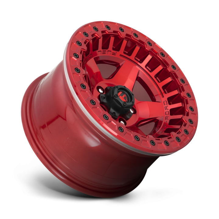 Felga aluminiowa D117 WARP BEADLOCK Candy Red FUEL - ujęcie 3
