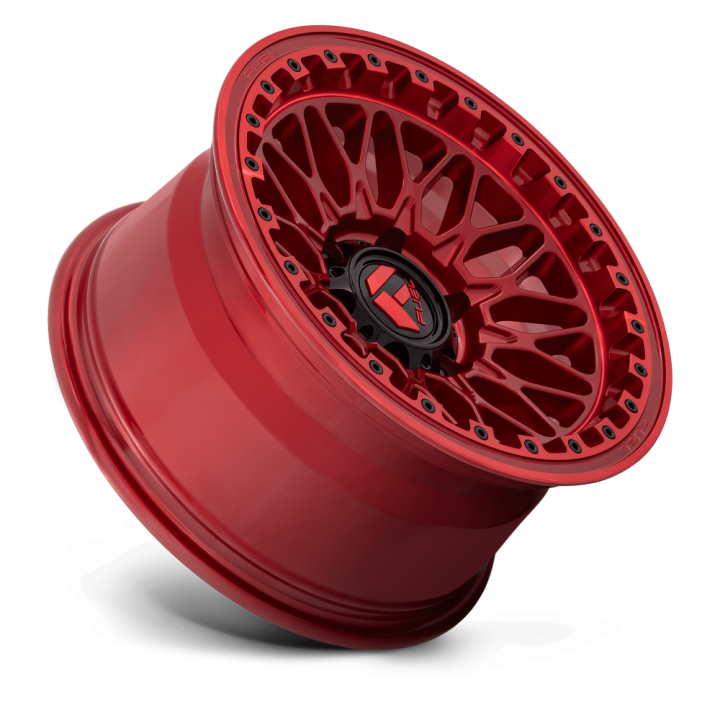 Felga aluminiowa D758 TRIGGER Candy Red FUEL - ujęcie 3