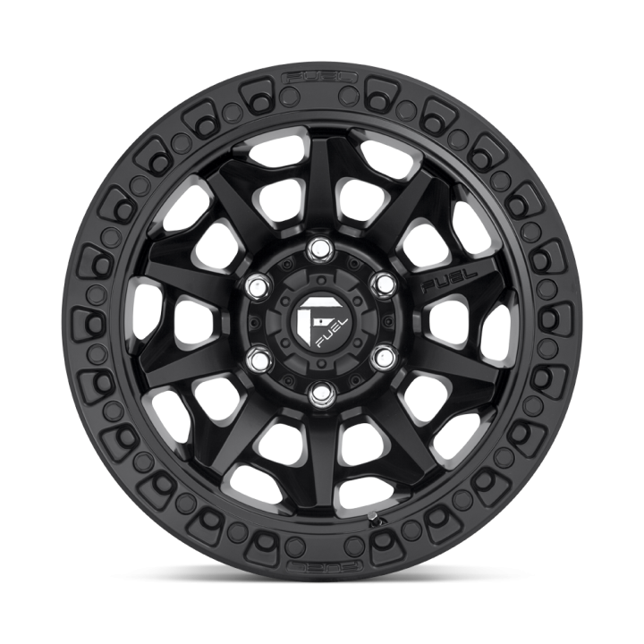 Felga aluminiowa D694 COVERT Matte Black FUEL - ujęcie 3