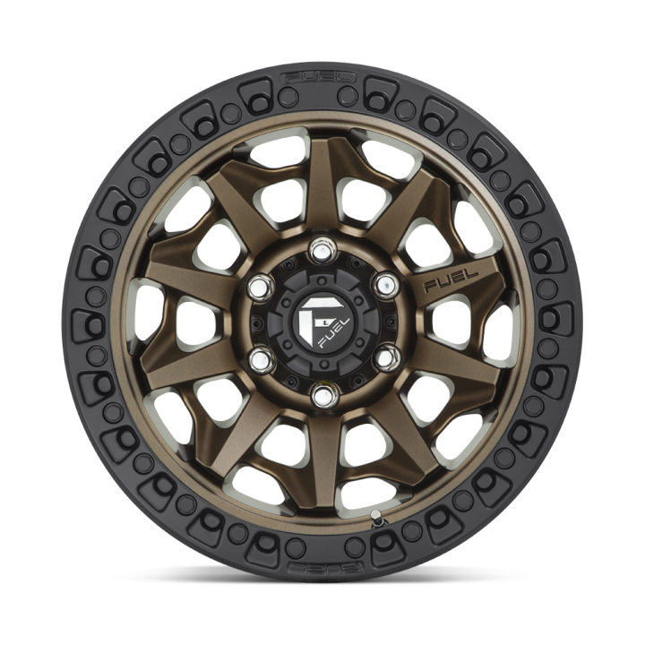 Felga aluminiowa D696 COVERT Matte Bronze Black Bead Ring FUEL - ujęcie 2