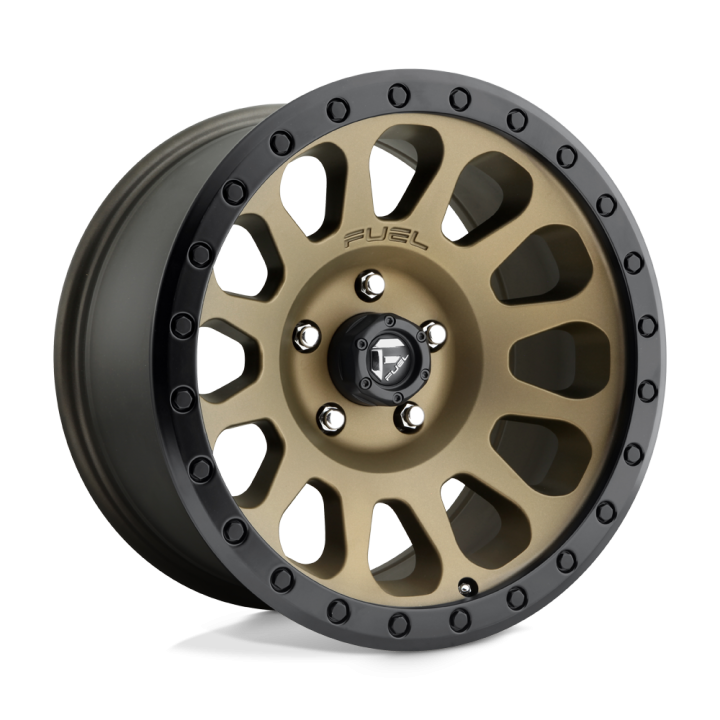 Felga aluminiowa D600 VECTOR Matte Bronze Black Bead Ring FUEL