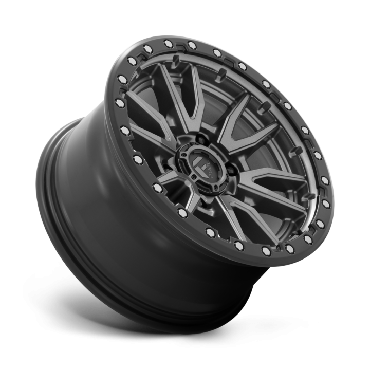 Felga aluminiowa D680 REBEL Matte Gun Metal Black Bead Ring FUEL - ujęcie 3