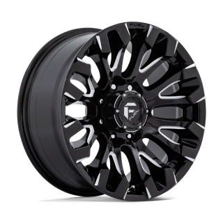 Felga aluminiowa D828 QUAKE Gloss Black Milled FUEL