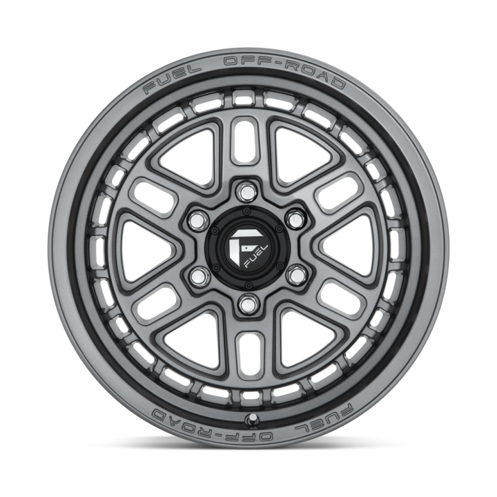 Felga aluminiowa D668 NITRO Matte Gun Metal FUEL - ujęcie 2