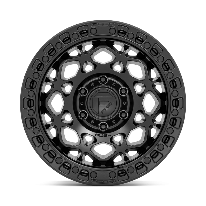 Felga aluminiowa D786 UNIT Matte Black W/ Matte Black Ring FUEL - ujęcie 2