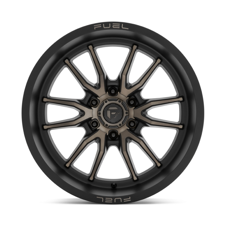 Felga aluminiowa D762 CLASH Matte Black Double Dark Tint FUEL - ujęcie 3