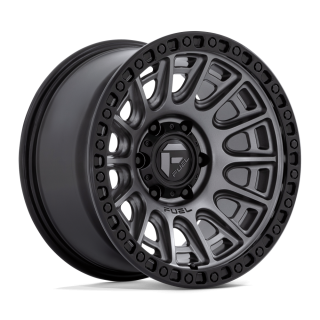 Felga aluminiowa D835 CYCLE Matte Gunmetal W/ Black Ring FUEL