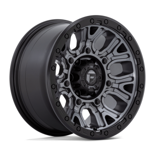 Felga aluminiowa D825 TRACTION Matte Gunmetal W/ Black Ring FUEL