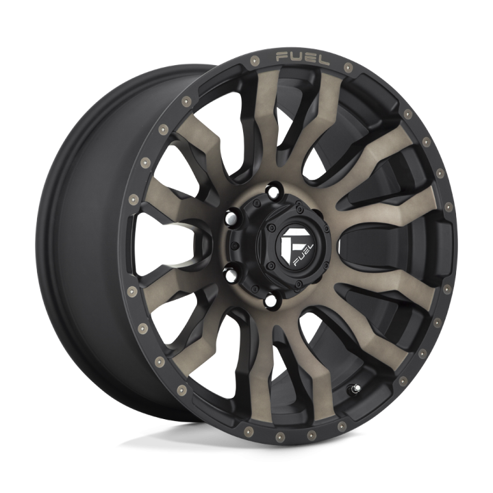 Felga aluminiowa D674 BLITZ Matte Black Double Dark Tint FUEL