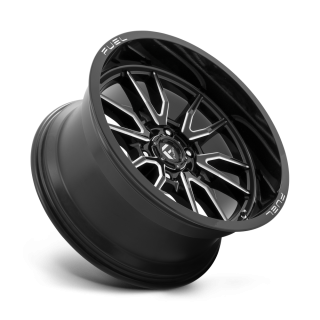 Felga aluminiowa D761 CLASH Gloss Black Milled FUEL - ujęcie 2