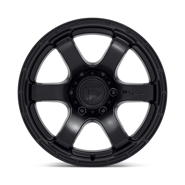 Felga aluminiowa D766 RUSH Satin Black FUEL - ujęcie 3
