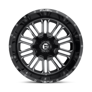 Felga aluminiowa D620 HARDLINE Gloss Black Milled FUEL - ujęcie 2
