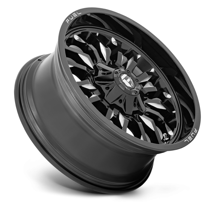 Felga aluminiowa D795 ARC Gloss Black Milled FUEL - ujęcie 3