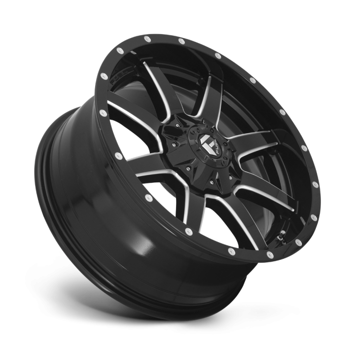 Felga aluminiowa D610 MAVERICK Gloss Black Milled FUEL - ujęcie 2