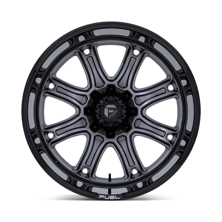 Felga aluminiowa DARKSTAR Matte Gunmetal W/ Black Lip FUEL - ujęcie 3