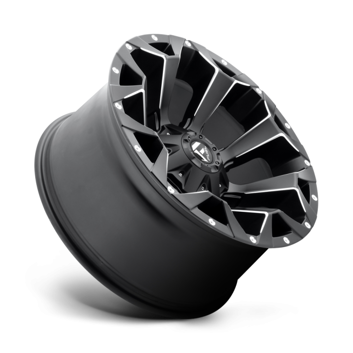 Felga aluminiowa D546 ASSAULT Matte Black Milled FUEL - ujęcie 2