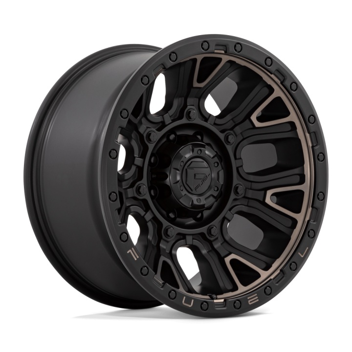 Felga aluminiowa D824 TRACTION Matte Black W/ Double Dark Tint FUEL