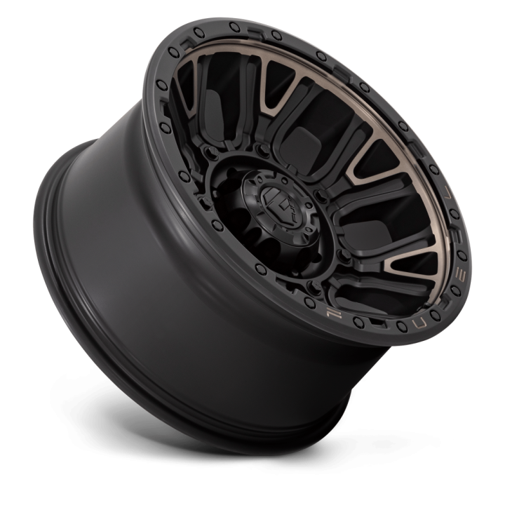Felga aluminiowa D824 TRACTION Matte Black W/ Double Dark Tint FUEL - ujęcie 2