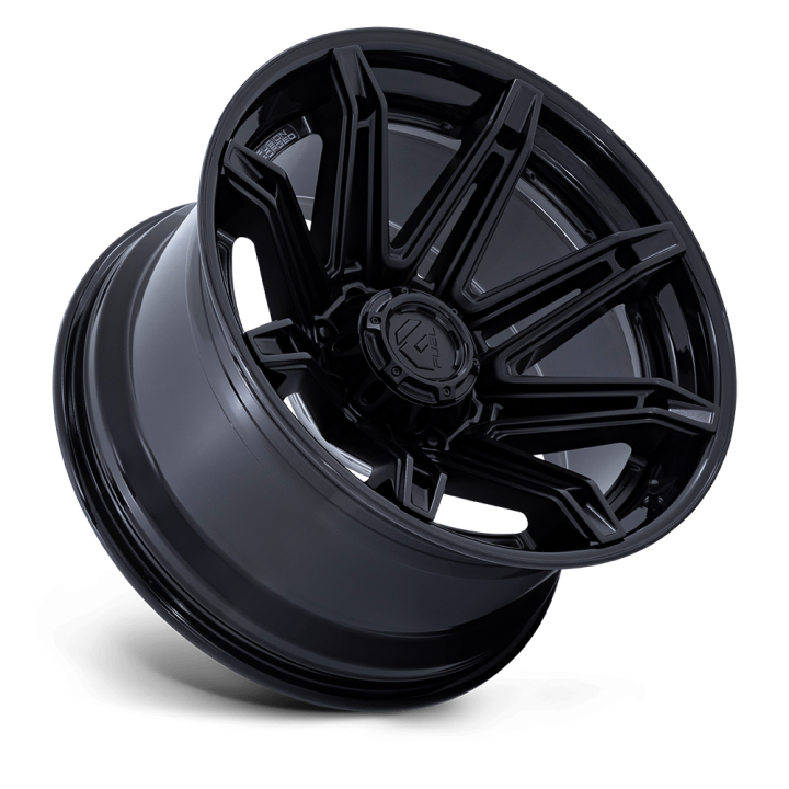 Felga aluminiowa FC401 BRAWL Matte Black W/ Gloss Black Lip FUEL - ujęcie 3