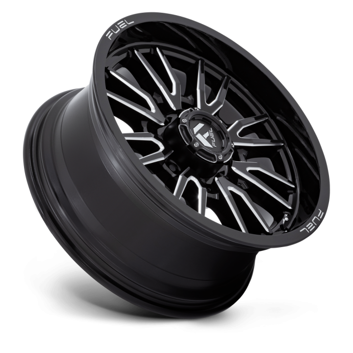 Felga aluminiowa D761 CLASH Gloss Black Milled FUEL - ujęcie 3