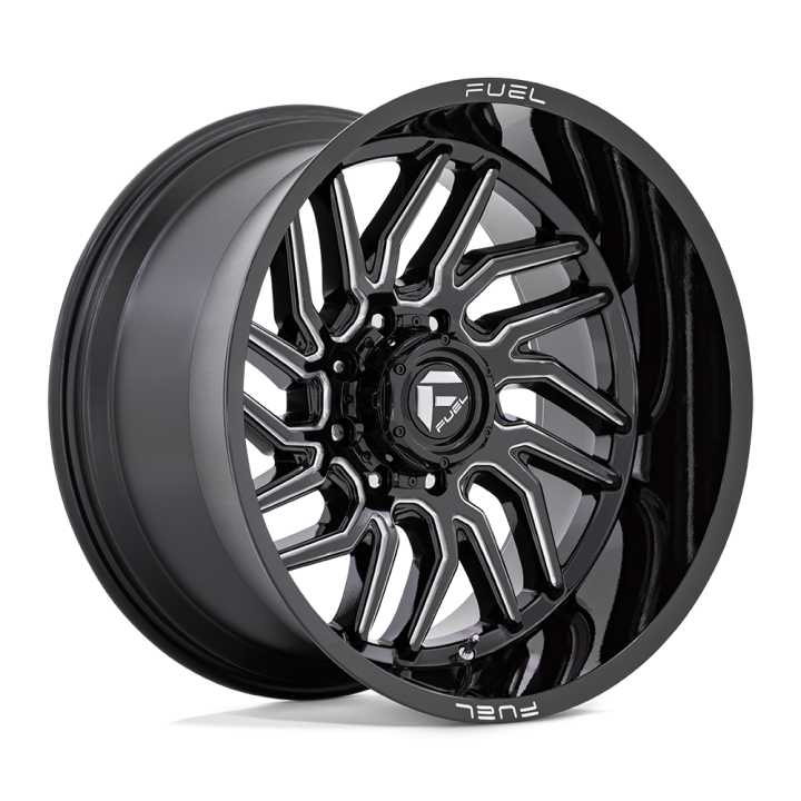 Felga aluminiowa D807 HURRICANE Gloss Black Milled FUEL