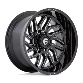 Felga aluminiowa D807 HURRICANE Gloss Black Milled FUEL